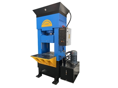 H Type Control Lever Controlled Rubber Press Machine - 0
