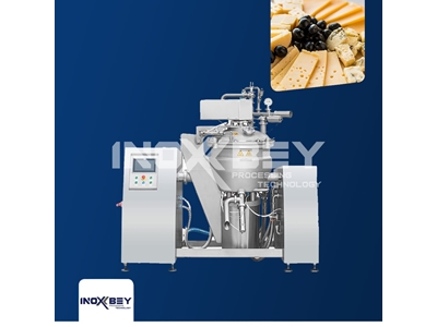 Machine de cuisson et refroidissement de fromage Kasar de 200 litres - 0