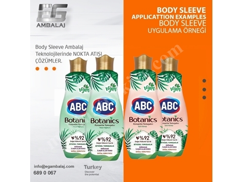 Body Sleeve Fason Uygulamaları & Body Sleeve Applıcatıon