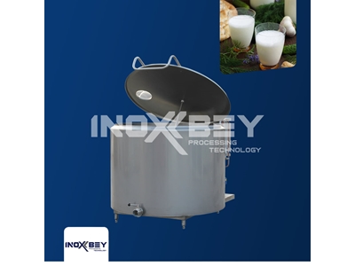 Cuve de refroidissement de lait vertical de 500 litres - 0