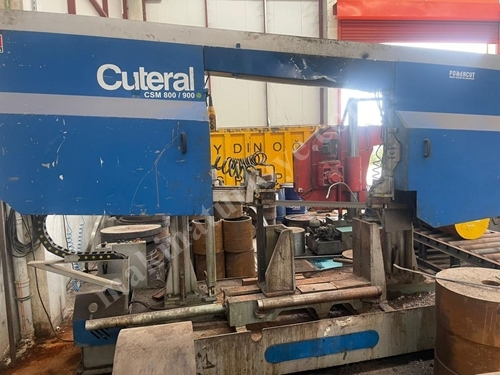 Cuteral Csm 800X900 İkinci El Şerit Testere Tezgahı