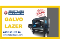 Textil- und Schuhabsatz-Lederschneid- und Gravier-Roboter Galvo-Laser - 4