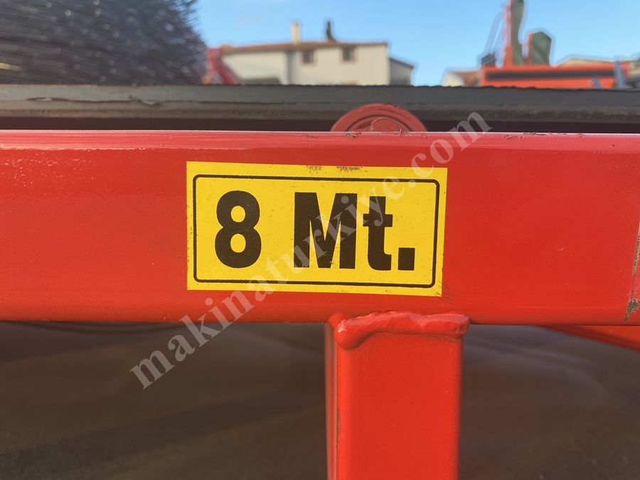 8 Metre Elektrikli Taşıma Bandı