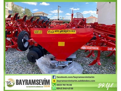 500 L Tek Diskli Gübre Serpme Makinası - 0