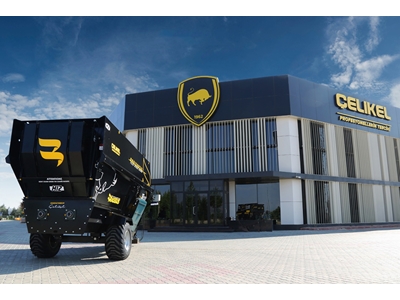 12 M³ Çift Helezonlu Yatay Yem Karma Makinesi - 0