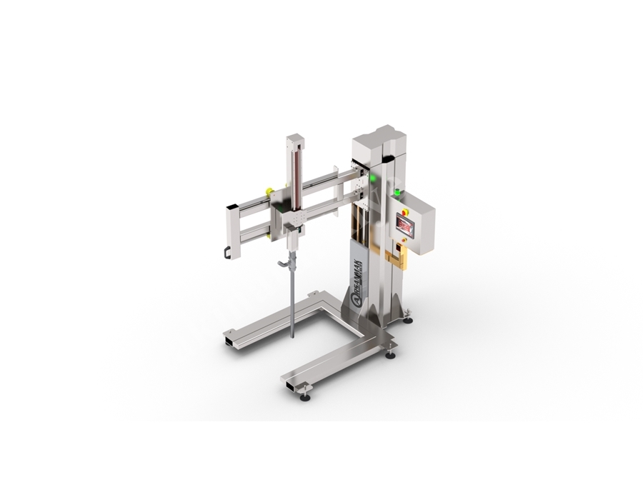 Single Nozzle 60-250 Kg Drum Filling Machine