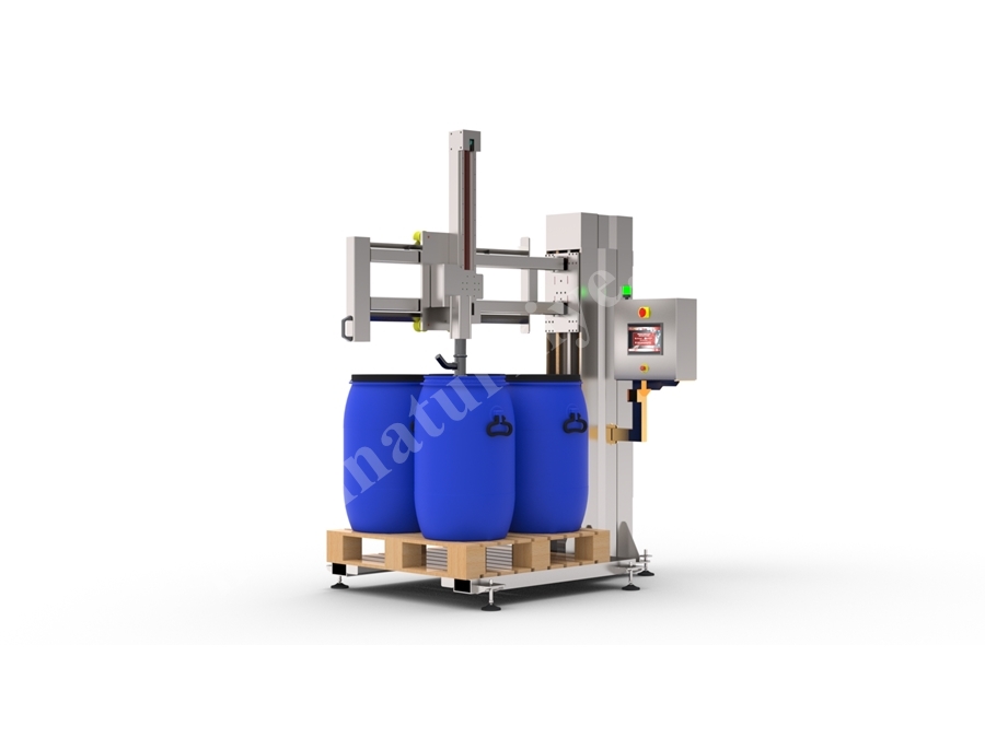 Single Nozzle 60-250 Kg Drum Filling Machine