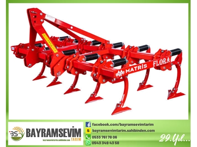 9'Lu Piston Mekanik Merdaneli Yaylı Kültivatör - 0