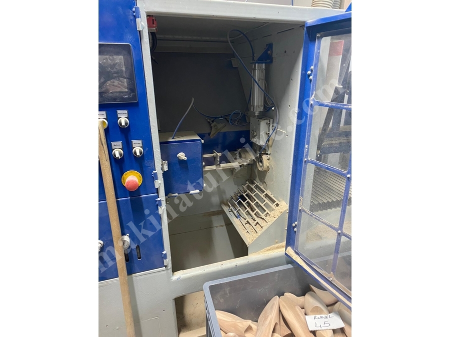 Ø3,5 cm Otomatik Rovelver Cnc Ahşap Torna