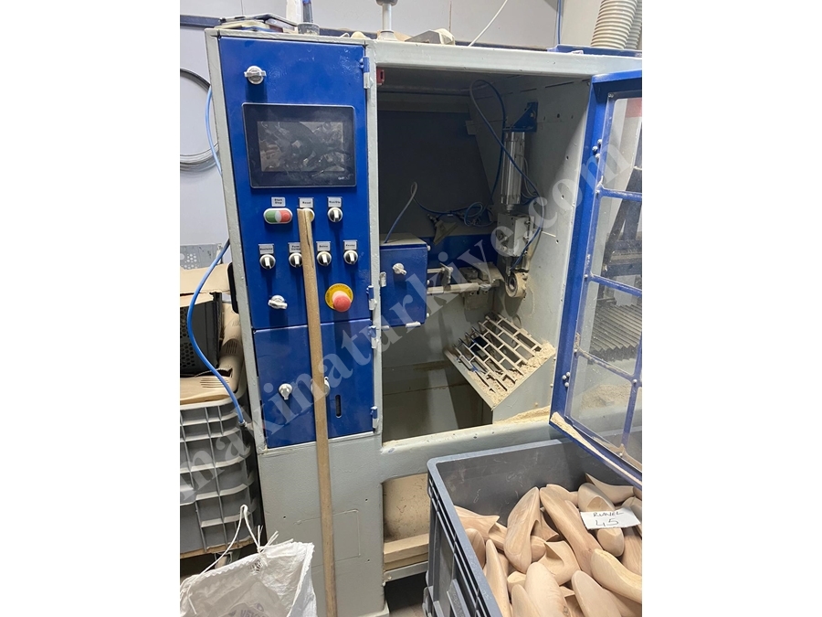 Ø3,5 cm Otomatik Rovelver Cnc Ahşap Torna
