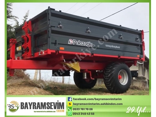 4 Ton Frenli Tek İlaveli Römork