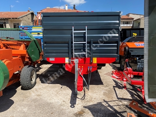 6 Ton Frenli Çift İlaveli Römork