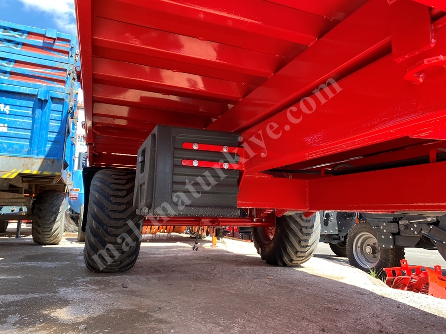6 Ton Frenli Çift İlaveli Römork