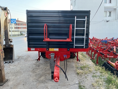 10 Ton Tandem Çift Dingil Tır Tipi Römork - 2