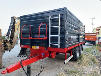 10 Ton Tandem Çift Dingil Tır Tipi Römork - 3