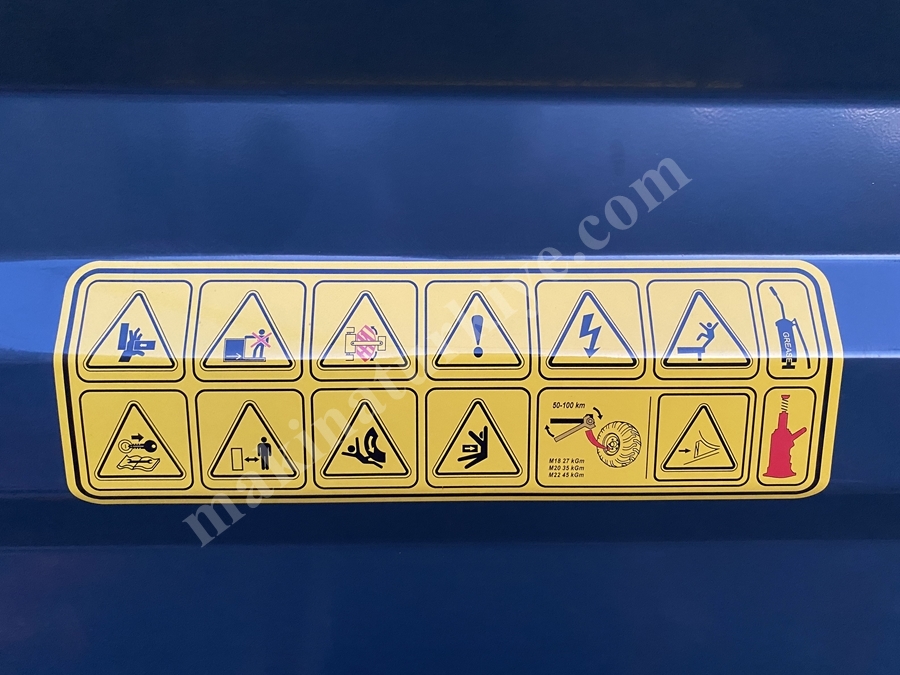 10 Ton Tandem Çift Dingil Tır Tipi Römork