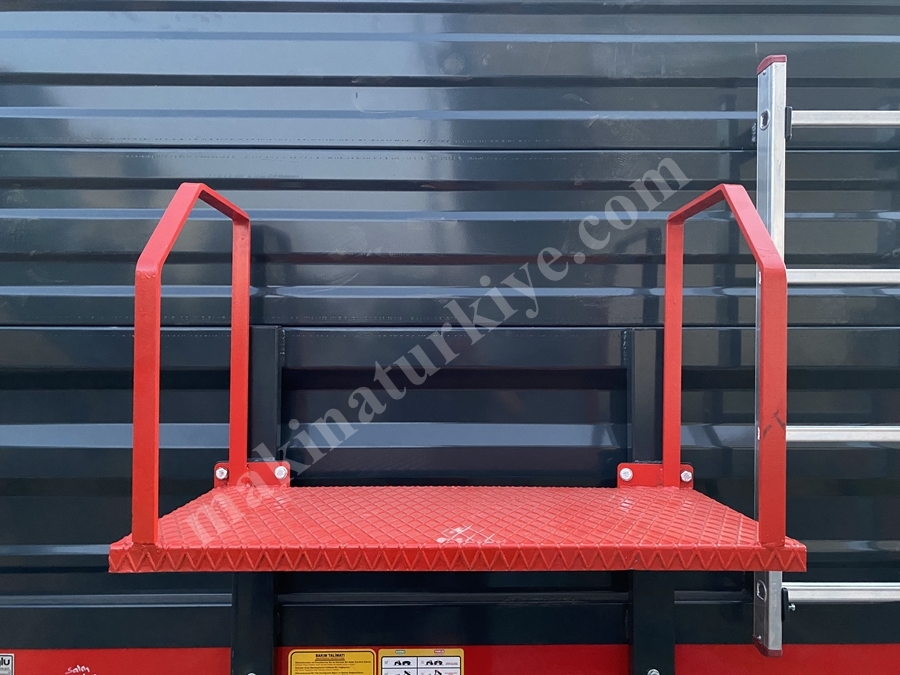 10 Ton Tandem Çift Dingil Tır Tipi Römork