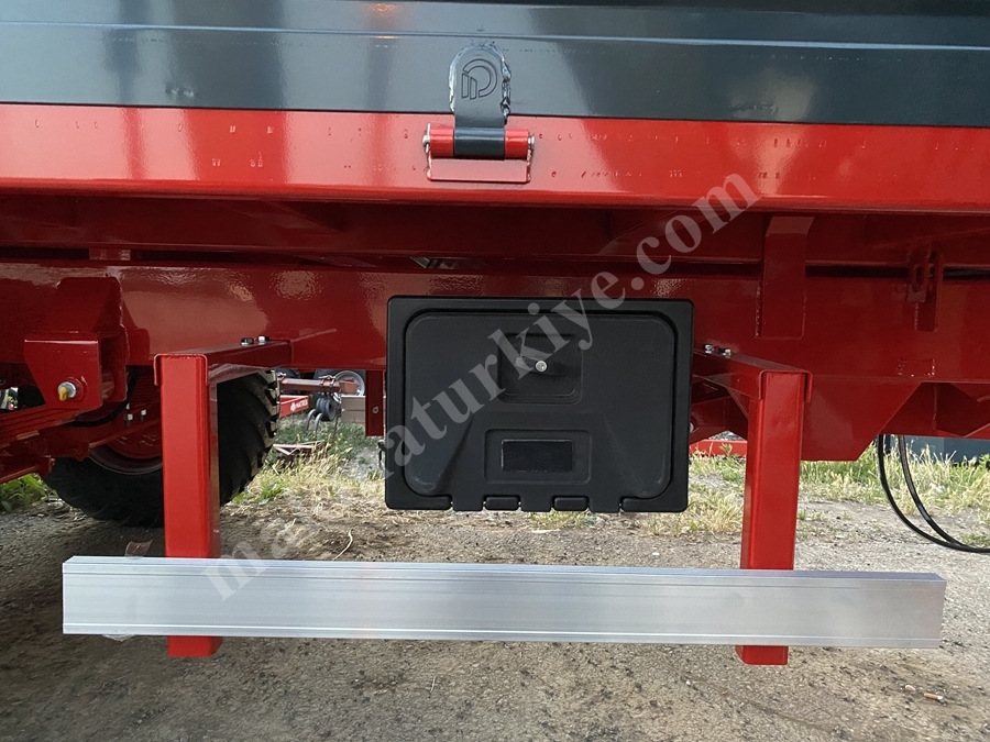 10 Ton Tandem Çift Dingil Tır Tipi Römork