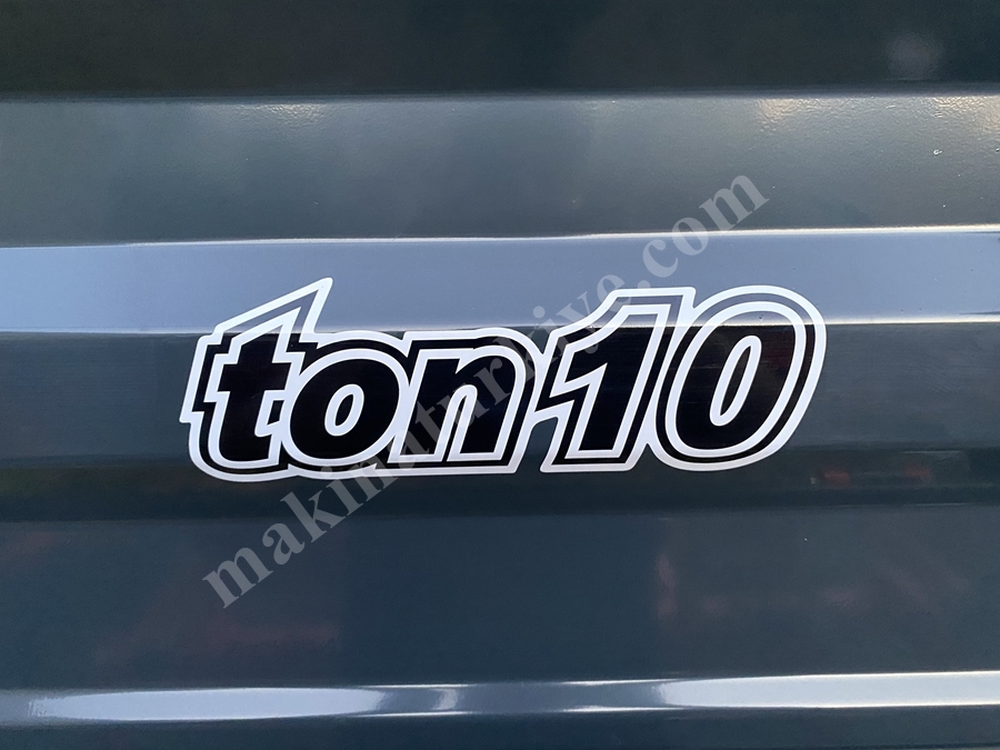 10 Ton Tandem Çift Dingil Tır Tipi Römork
