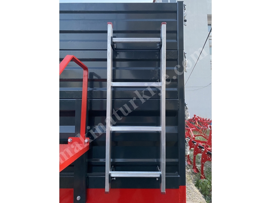 10 Ton Tandem Çift Dingil Tır Tipi Römork