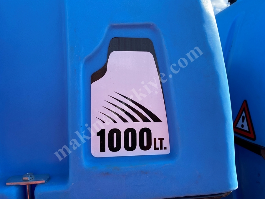1000 L Asansörlü İlaçlama Tarım Pülverizatörü