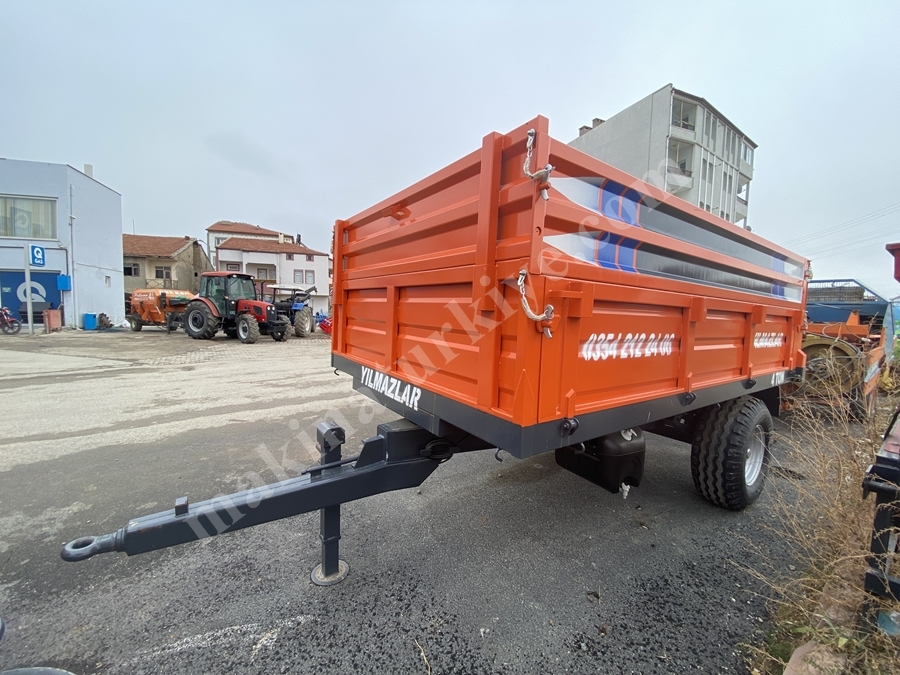 4 Ton Tek İlaveli Römork
