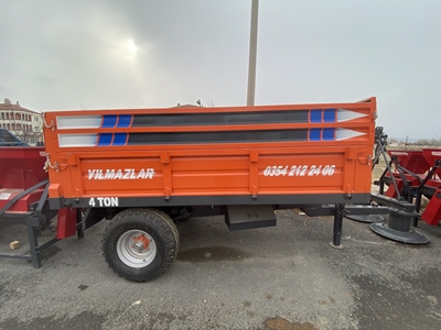 4 Ton Tek İlaveli Römork - 0
