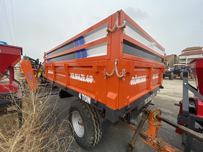 4 Ton Tek İlaveli Römork - 3