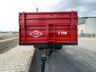 5 Ton Tek İlaveli Römork - 0