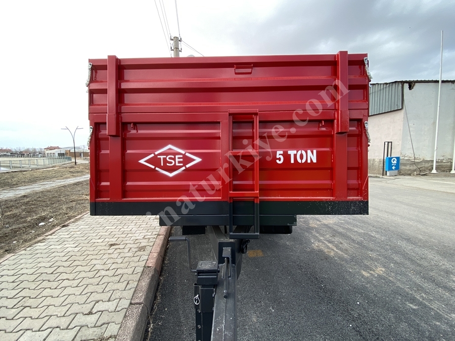 5 Ton Tek İlaveli Römork