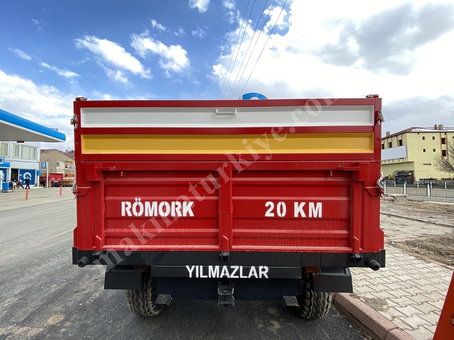 5 Ton Tek İlaveli Römork