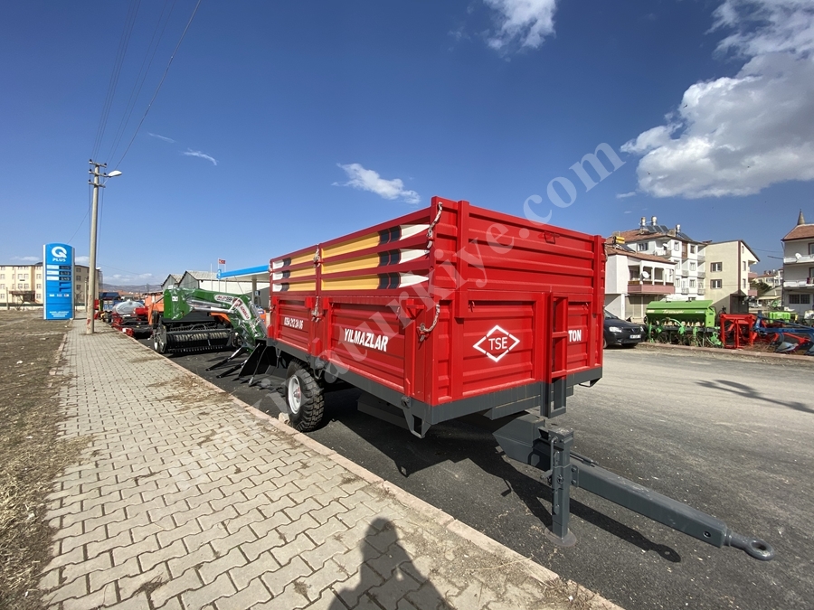 6 Ton Tek İlaveli Römork