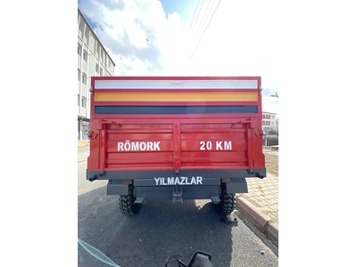 6 Ton Tek İlaveli Römork - 3