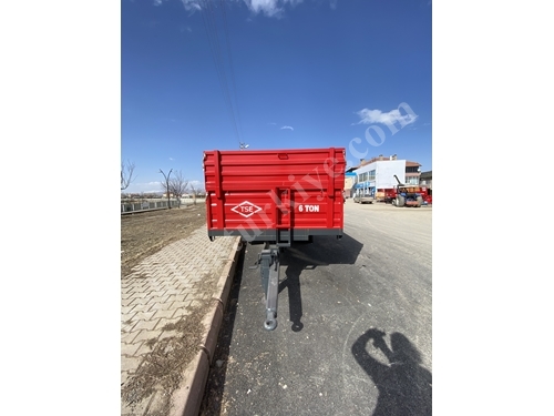 6 Ton Tek İlaveli Römork