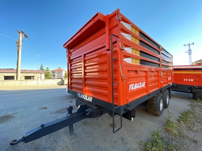 10 Tonluk Tandem Çift Dingil Tır Tipi Römork - 2
