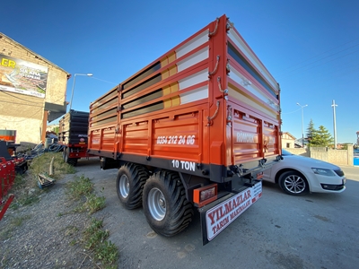 10 Tonluk Tandem Çift Dingil Tır Tipi Römork - 3