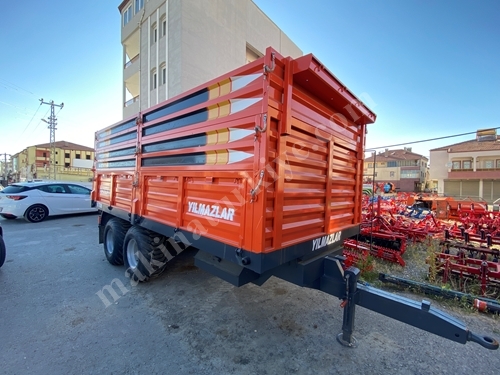 10 Tonluk Tandem Çift Dingil Tır Tipi Römork