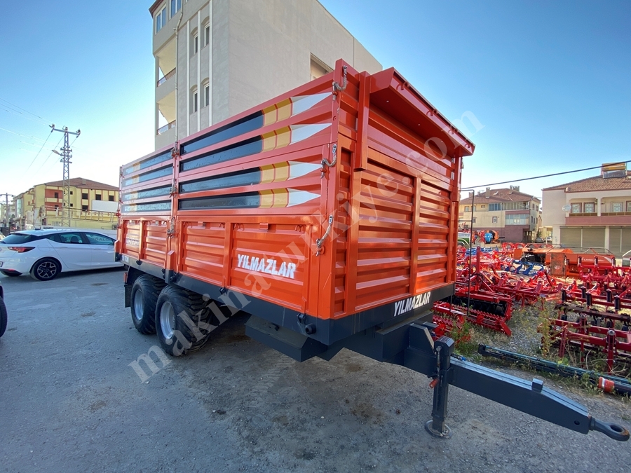 10 Tonluk Tandem Çift Dingil Tır Tipi Römork