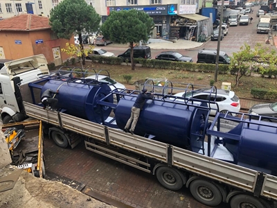 10000 Litre Raspa Kumlama Kazanı - 9