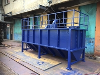 1 Cubic Meter Sand Stock Tank and Silo - 10