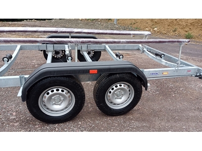 Pino Trailer - Pulling Bar Service Boat Transport Trailer - 17