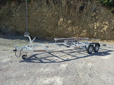 Pino Trailer - Pulling Bar Service Boat Transport Trailer - 2
