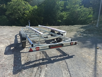 Pino Trailer - Pulling Bar Service Boat Transport Trailer - 6
