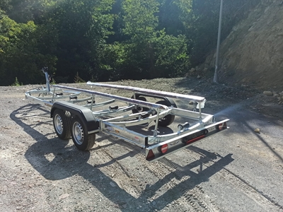 Pino Trailer - Pulling Bar Service Boat Transport Trailer - 9