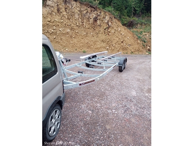 Pino Trailer - Pulling Bar Service Boat Transport Trailer - 7