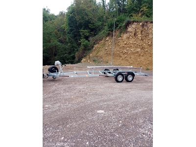 Pino Trailer - Pulling Bar Service Boat Transport Trailer - 11