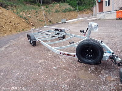 Pino Trailer - Pulling Bar Service Boat Transport Trailer - 14