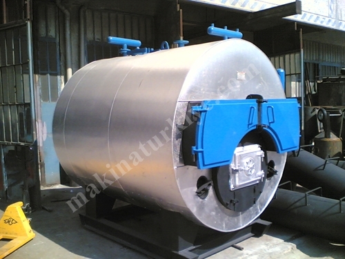 Chaudière à vapeur solide cylindrique de 20-150 m²