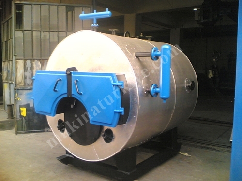 20-150 m² Zylindrischer Festbrennstoffdampfkessel