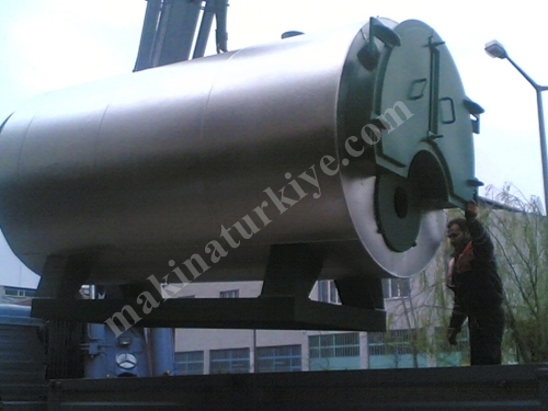 Цилиндрический твердотопливный паровой котел на 20-150 м²
